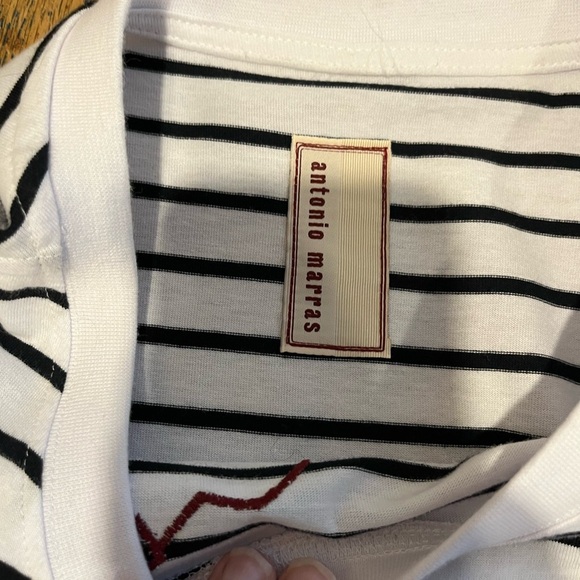 🖤 ANTONIO MARRAS – Black & White Dress, Size IT 42 Summer 2021 Collection - Picture 2 of 12